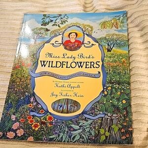 Miss Lady Bird's Wildflower book. NEW